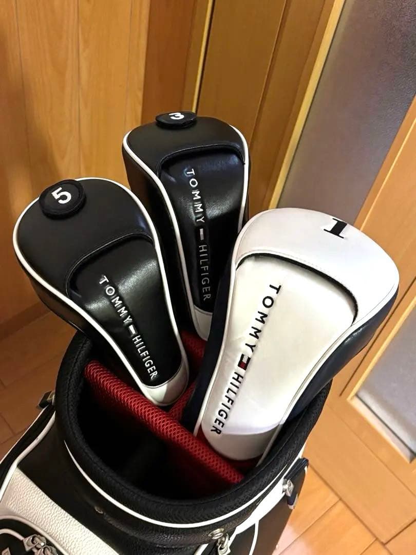 【みん】  キャディバッグ ヘッドカバーセット