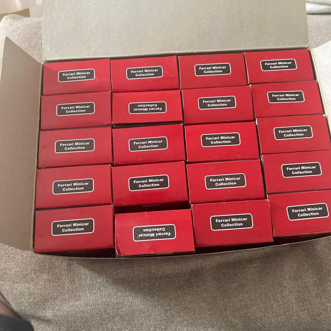 京商 フェラーリミニカーコレクション 組立キット 20個セット【開封品】