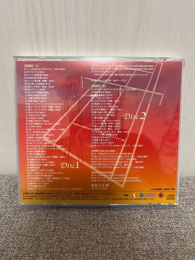 エースをねらえ! オリジナル・サウンドトラック　2枚組CD