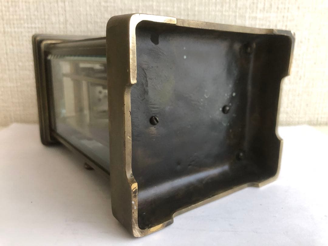 MOSER PARIS 置き時計 アンティーク レトロ 骨董品 手巻き 稼動品