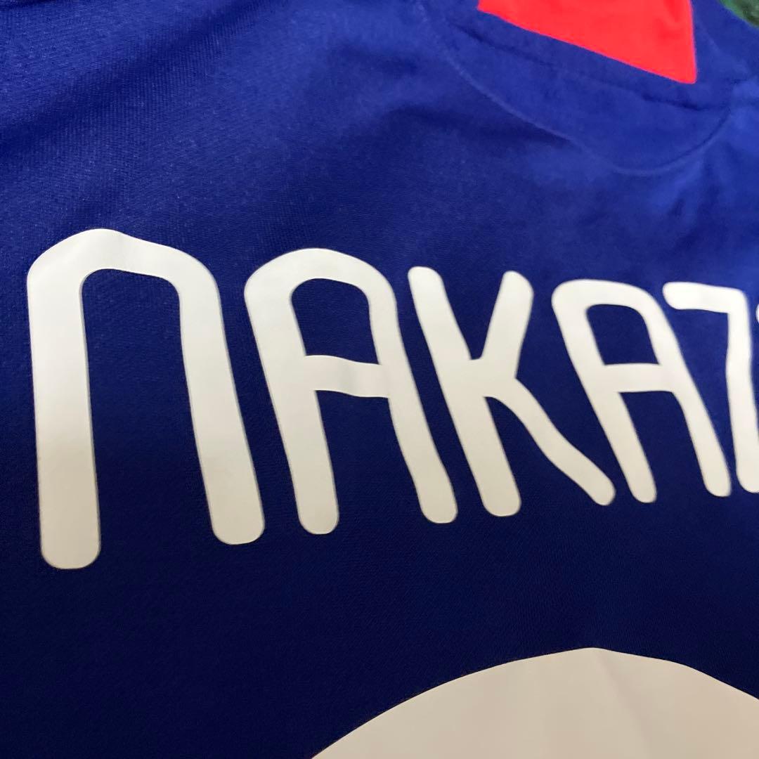 美品　アディダス　サッカー　ユニフォーム　XO 日本代表　中澤