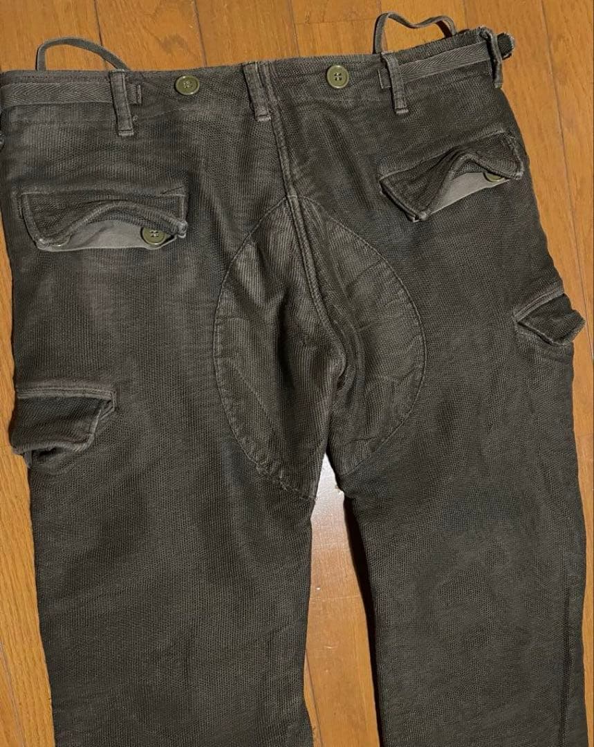 1/27お値下げ《美品》ミハラヤスヒロ　メッシュカーゴパンツ