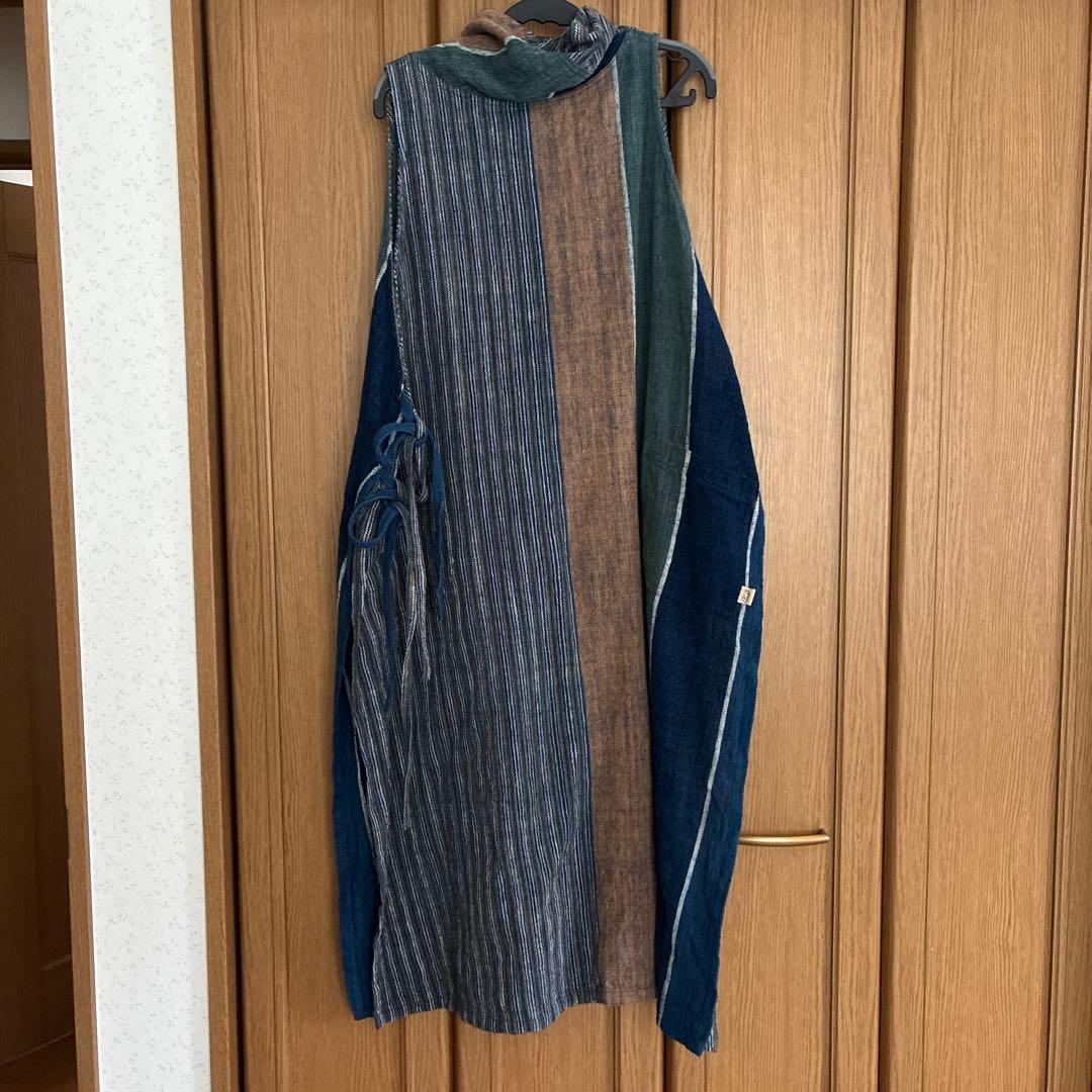 うさと　ノースリーブ　ワンピース