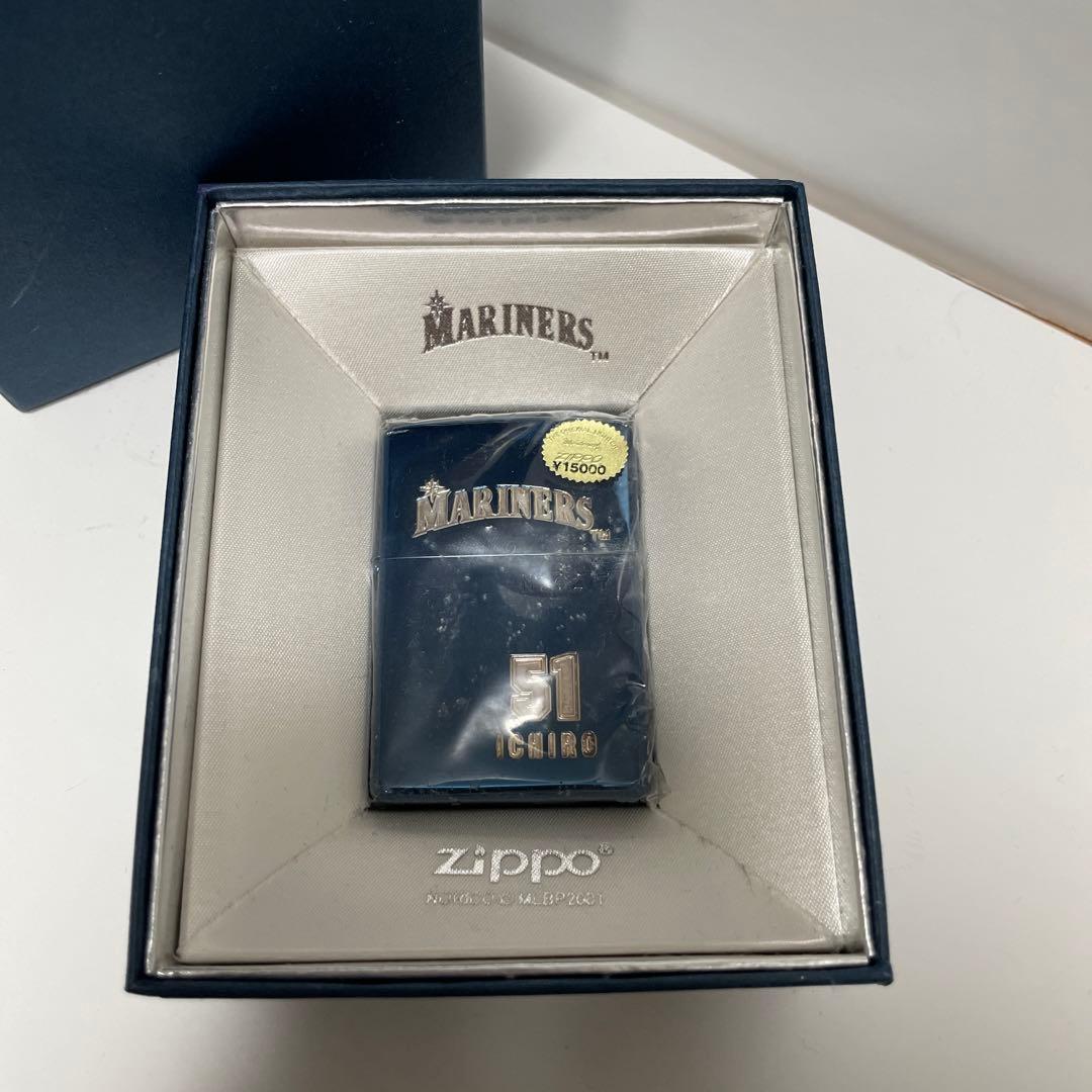 2001年限定版 シアトル・マリナーズ記念品 ICHRO 51 ZIPPO Yahoo