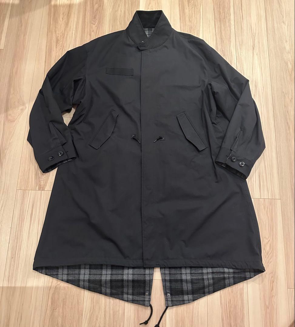 GHbM REVERSIBLE MILITARY COAT OVY Lサイズ - メルカリ