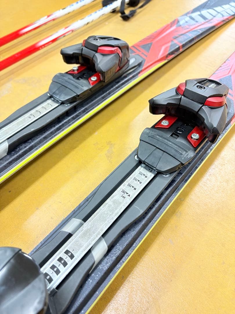 Nordica スキーセット 板164㎝　ブーツ26.5㎝　ストック110㎝