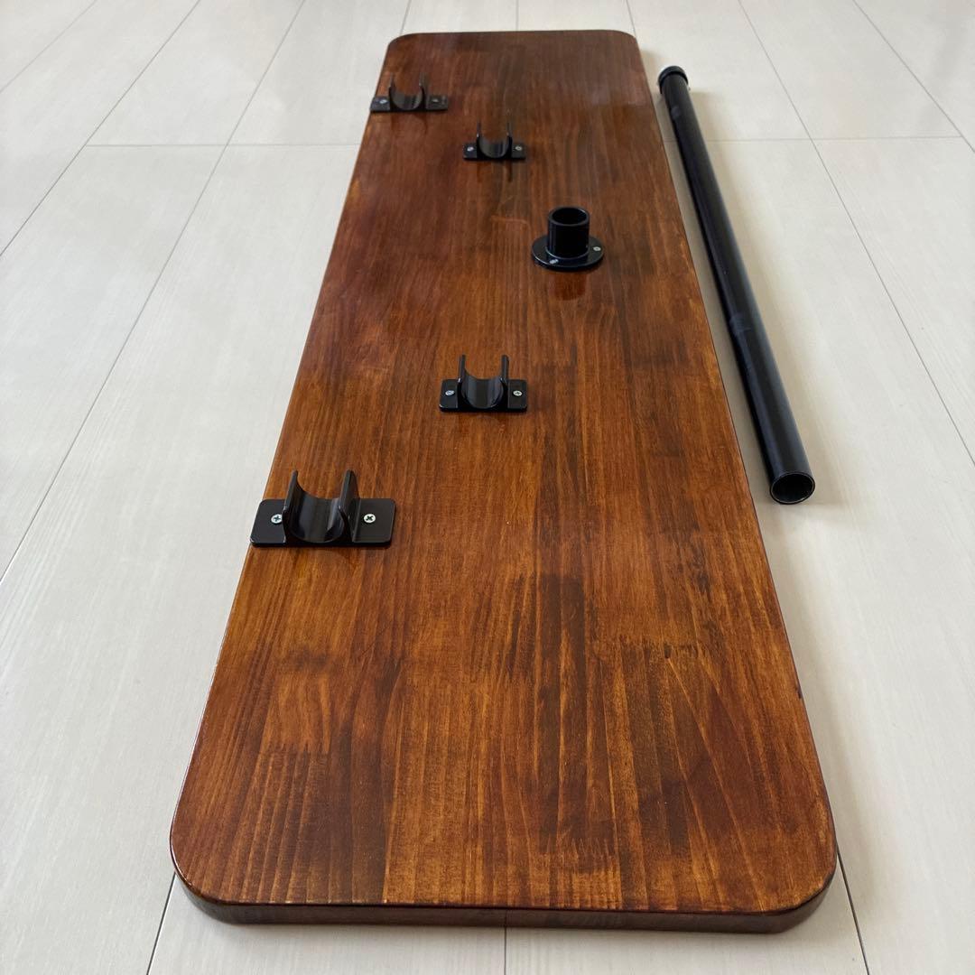 ハイエース　後部座席用木製テーブル（セカンドテーブル）