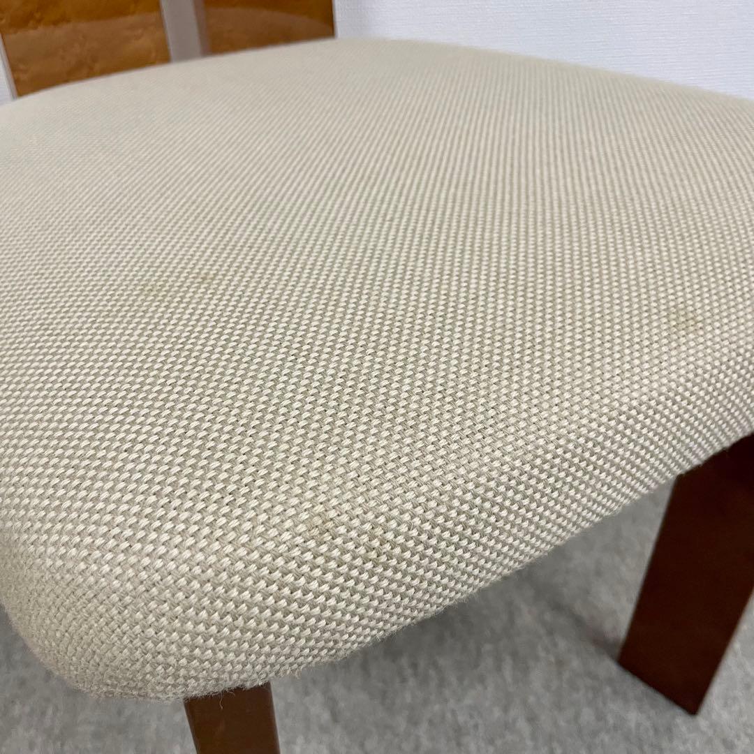 大塚家具【松創】(府中) ダイニングチェア \"バーズアイメイプル\" No.2