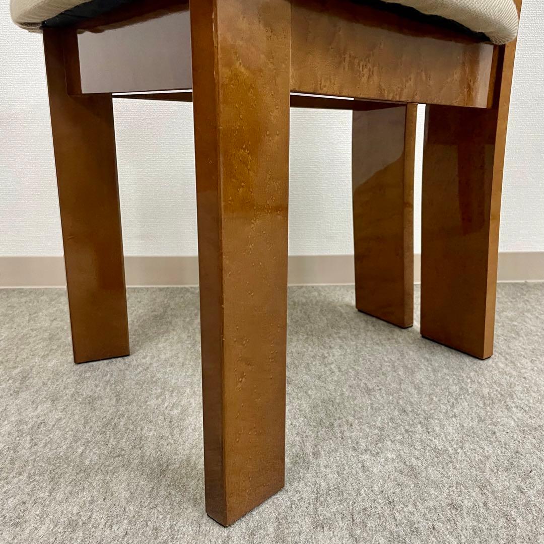 大塚家具【松創】(府中) ダイニングチェア \"バーズアイメイプル\" No.2