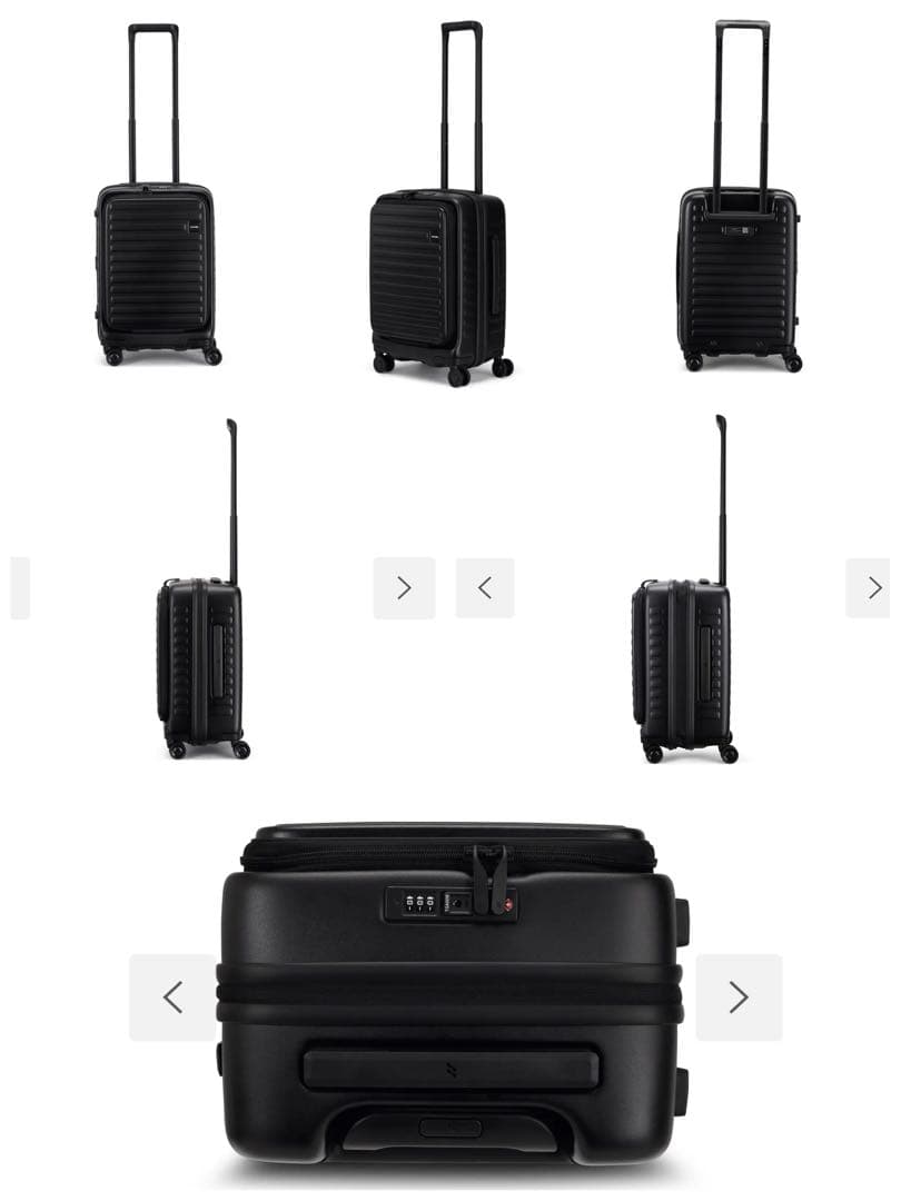 【極美品】LOJEL CUBO Small キャリーケース　ブラック