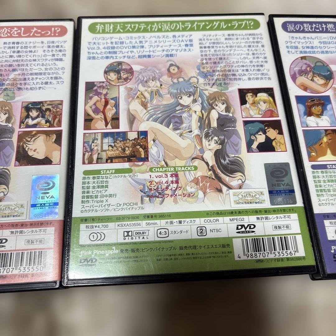 DVD きゃんきゃんバニー エクストラ 全3巻セット