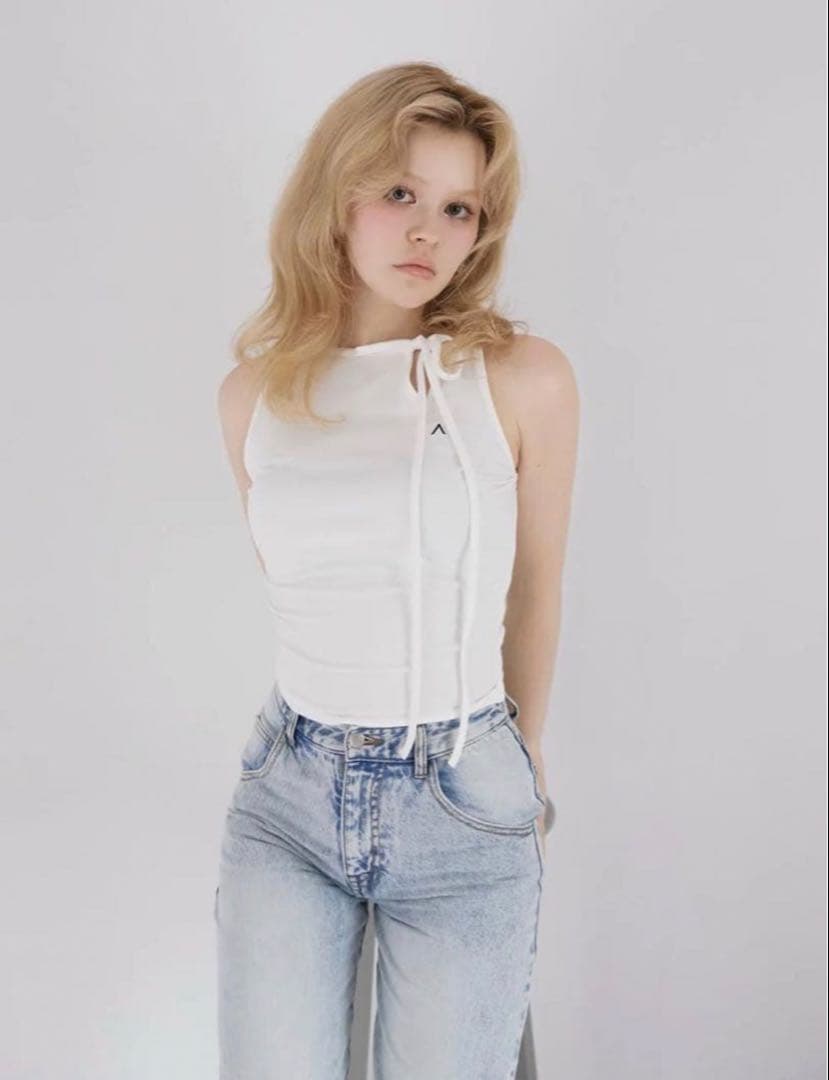 andmary Ellie ribbon tops アンドマリー - メルカリ