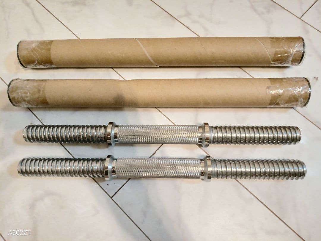 ファイティングロード ダンベル50kg 赤ゴム (シャフトは未開封の未使用品）