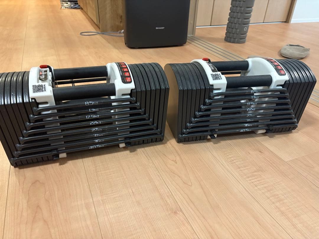 FIELDOOR クイックダンベル/ブロックダンベル 40.5kg　①