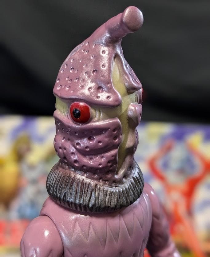 ケムール人二代目「ウルトラマン」登場宇宙人（マーミット）ソフビ