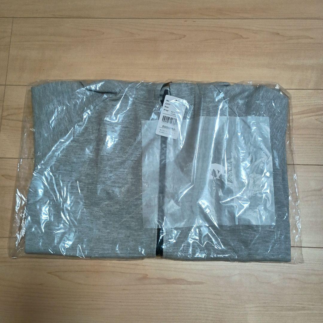 【新品未開封品】エゴザルジップアップパーカー　スウェットパーカー　グレー　XL