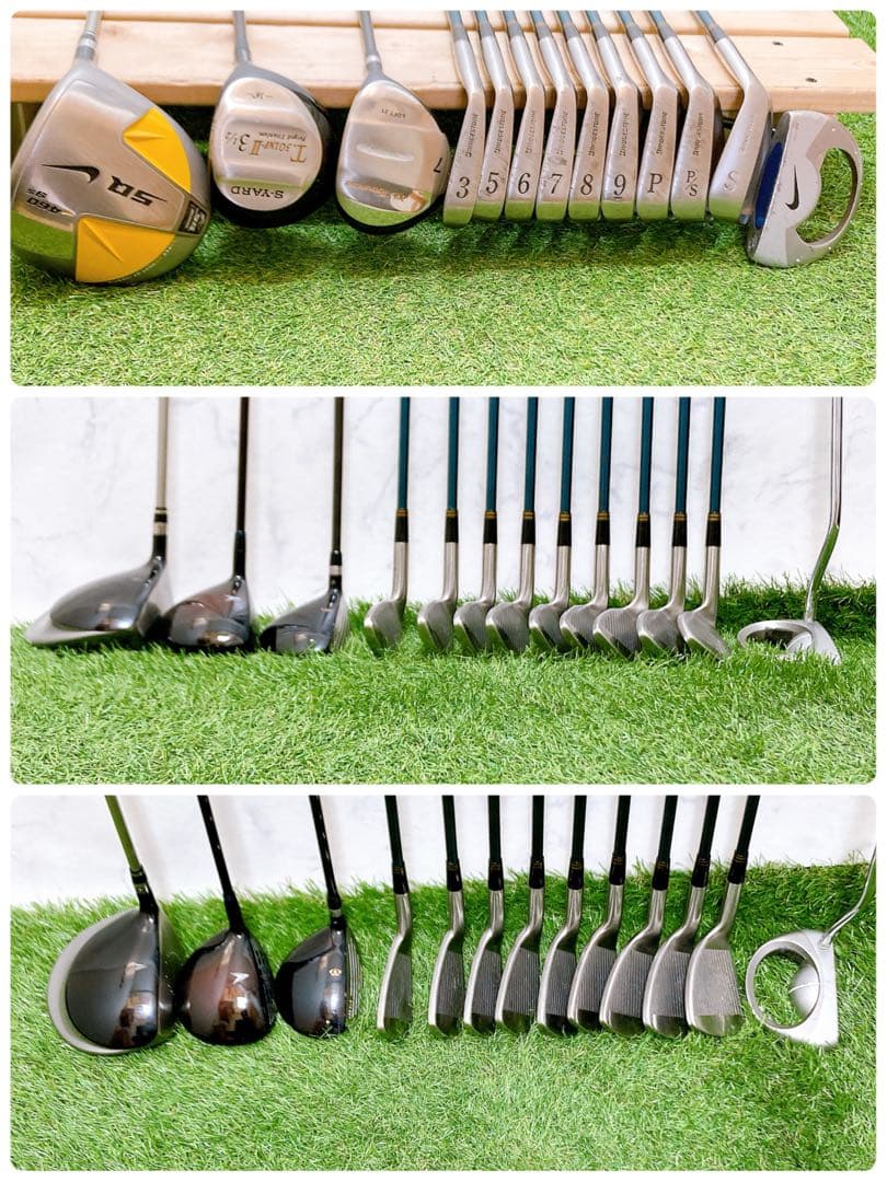 H3.ナイキ　初心者オススメ　ゴルフクラブ　メンズセット