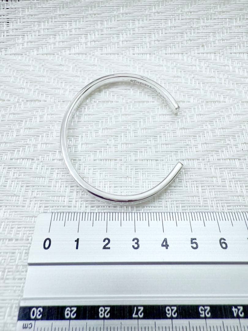 ティファニー TIFFANY&Co 1837 カフ ナロー バングル 925