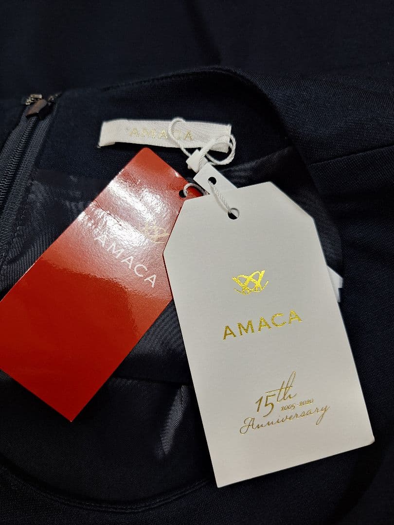 タグ付き AMACA Precious Collection　コンビワンピース