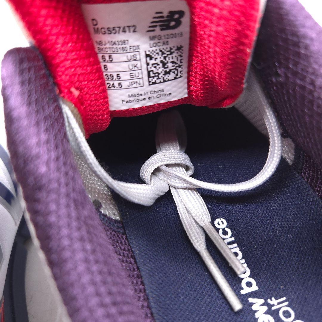 美品 new balance ニューバランス ゴルフシューズ スニーカー