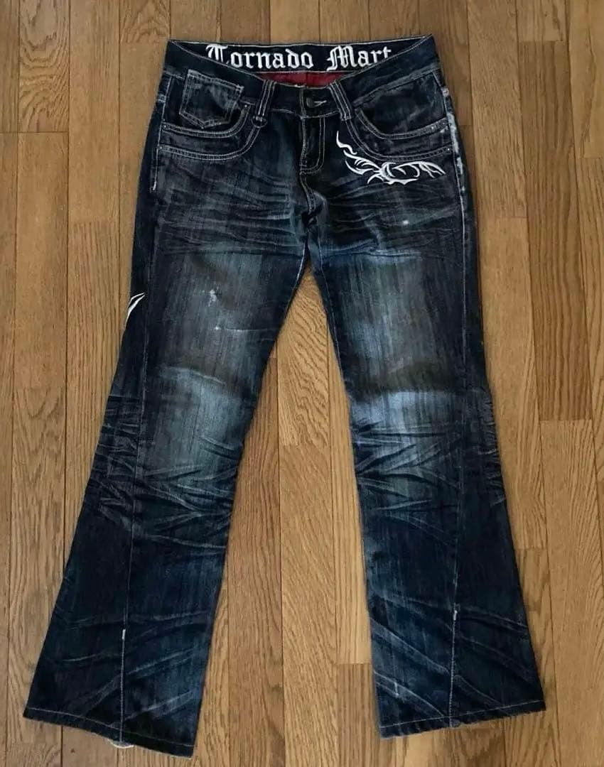 Tornado Mart トルネードマート 刺繍デニム | 激安通販のイーサプライ