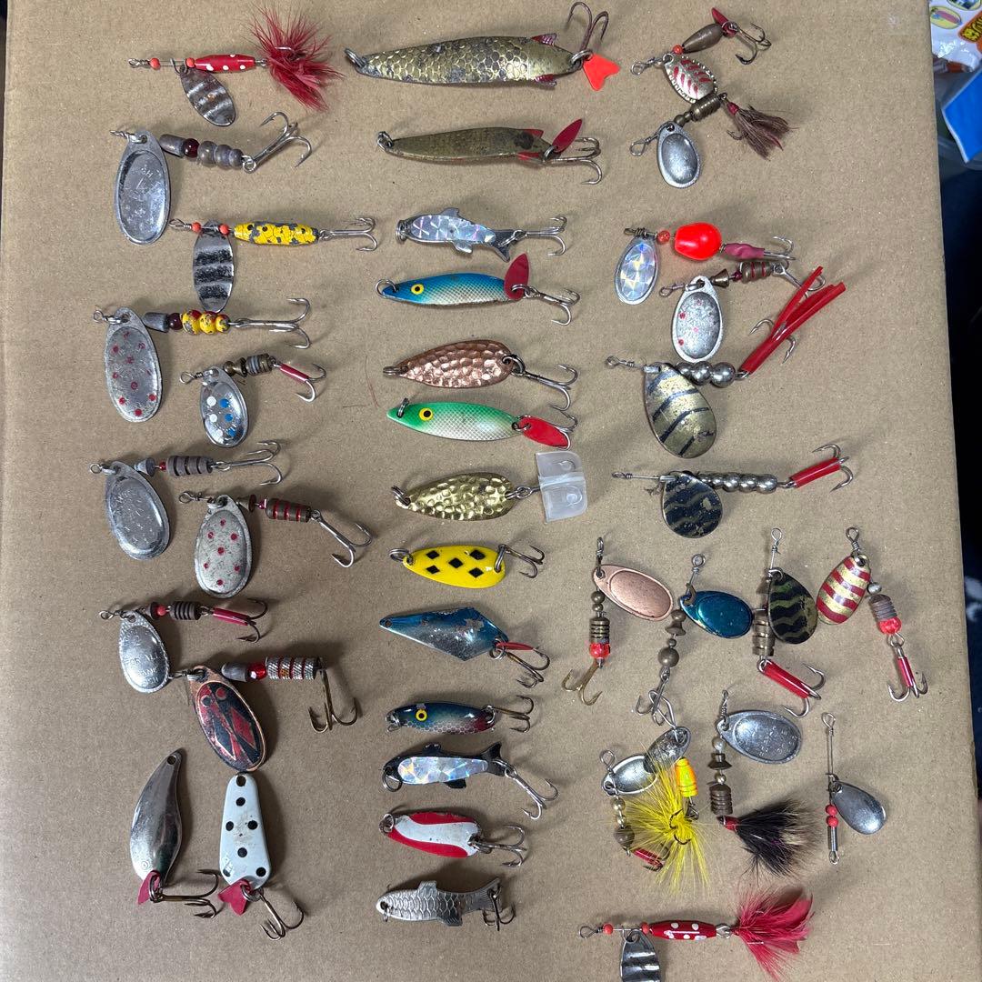 オールド スプーンルアーセット 多数 ジャンク - メルカリ