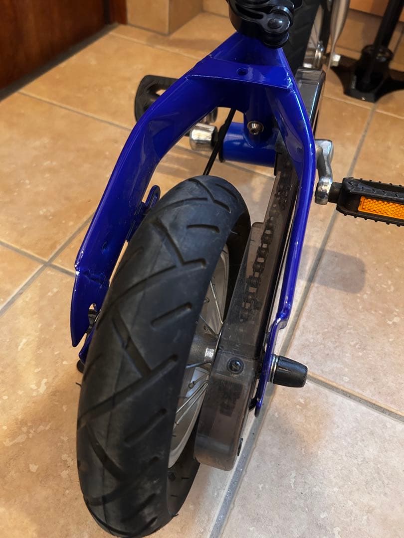 【へんしんバイクS】 ブルー 青 サドル2サイズ、プロテクター付