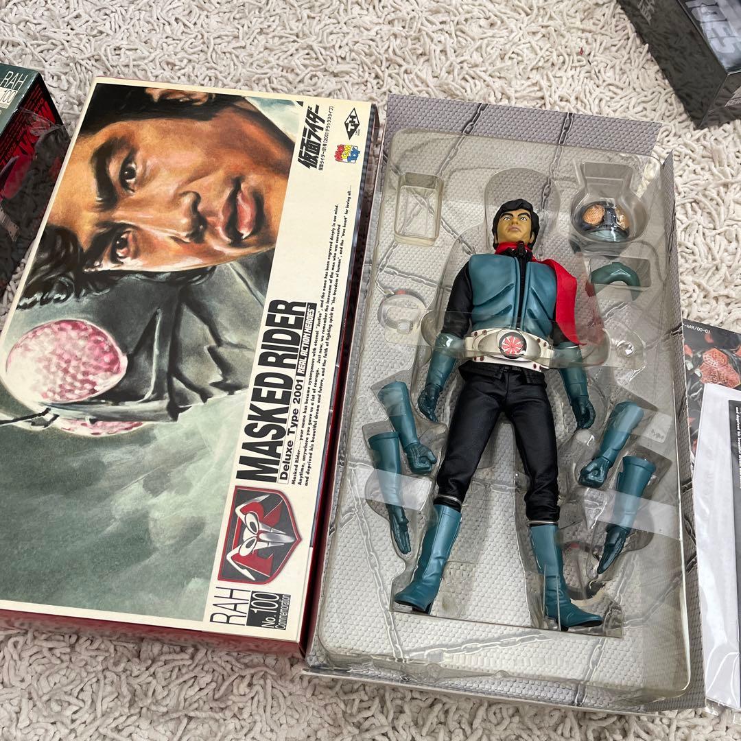 メディコムトイ/仮面ライダー旧1号&立花藤部兵衛+本郷猛