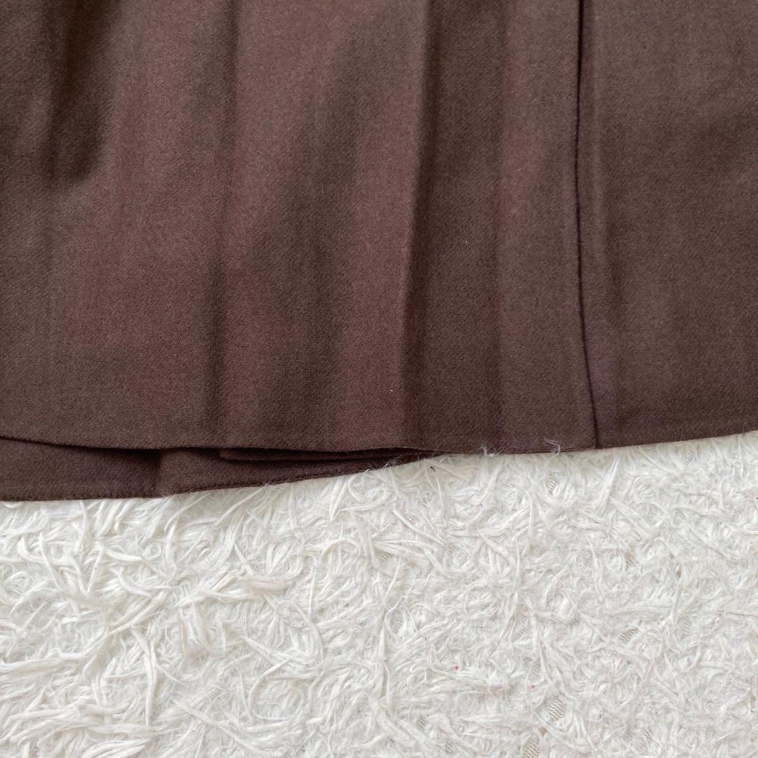 《美品》 ADORE ポンチョ型コート ブラウン 36 ダブルボタン 大人 上品