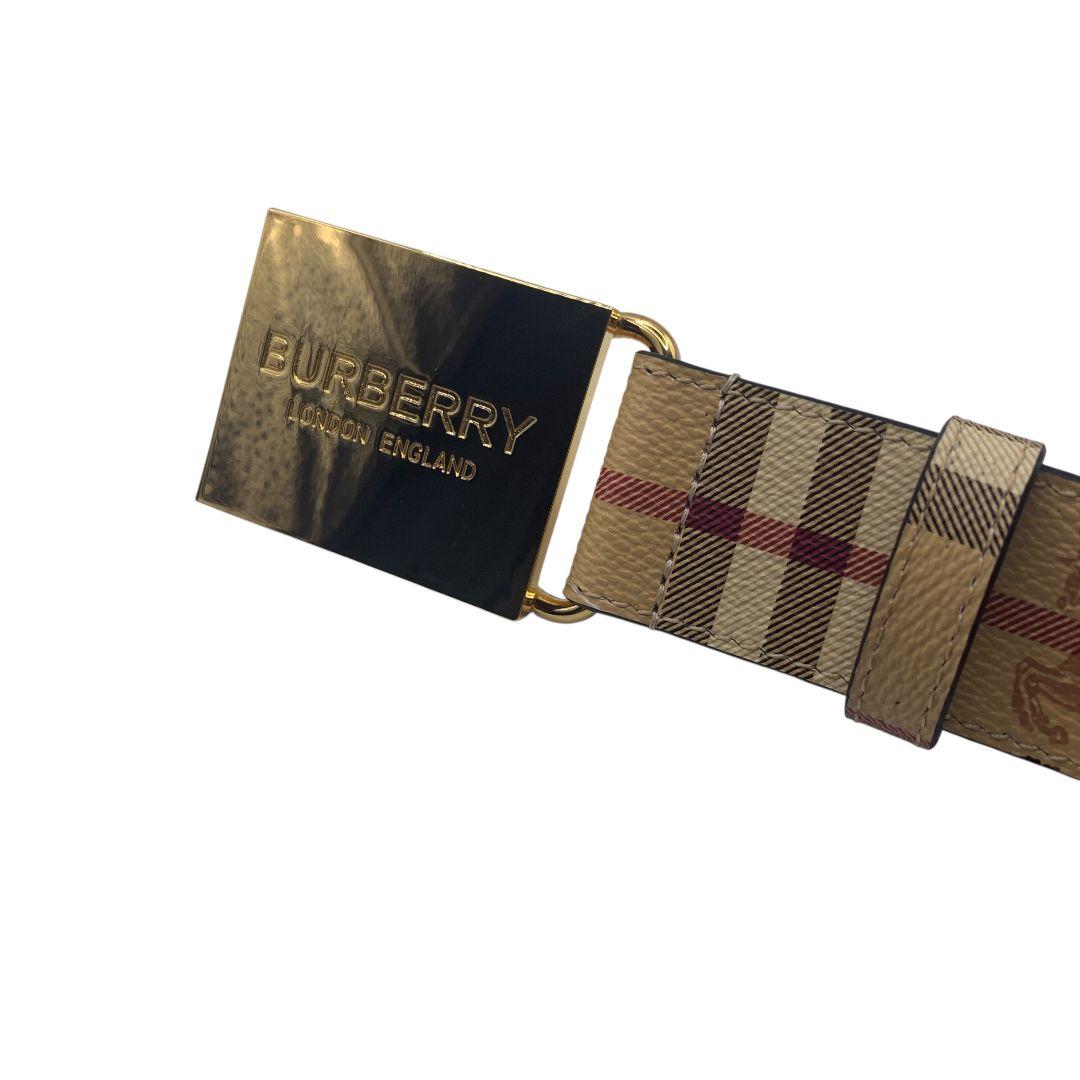 美品★Burberry　バーバリー　ベルト　リバーシブル97-107cm