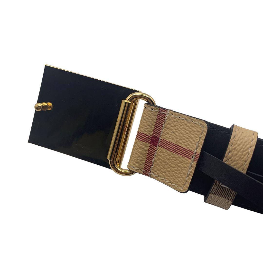 美品★Burberry　バーバリー　ベルト　リバーシブル97-107cm