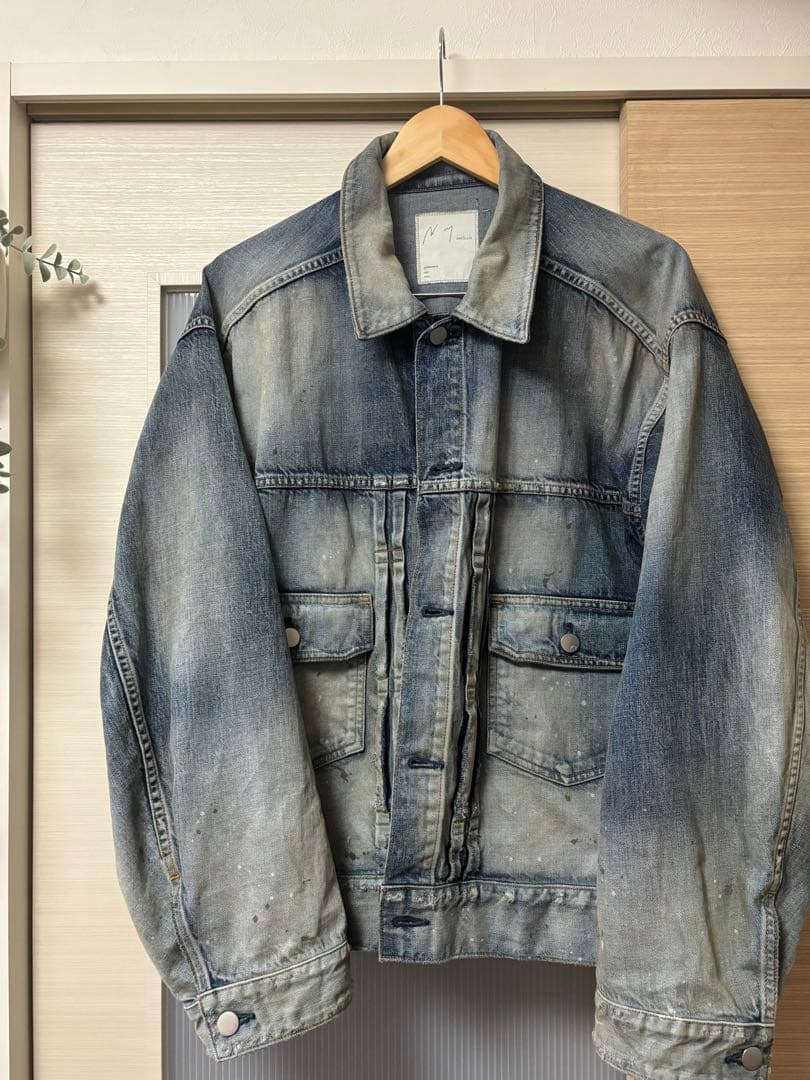 タ*カ様 25SS ancellm aging denim jacket