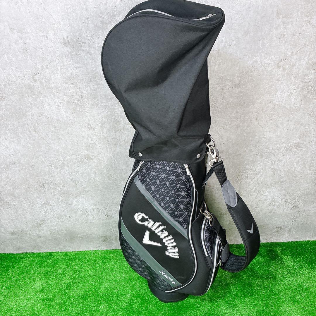 【美品】キャロウェイ ソレイル バッグ付 レディース ゴルフクラブ フルセット