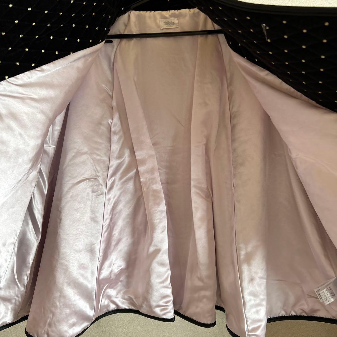 Bibiy. ビビィ ODETTE CAPE ドット柄 ポンチョ・ケープコートの通販は