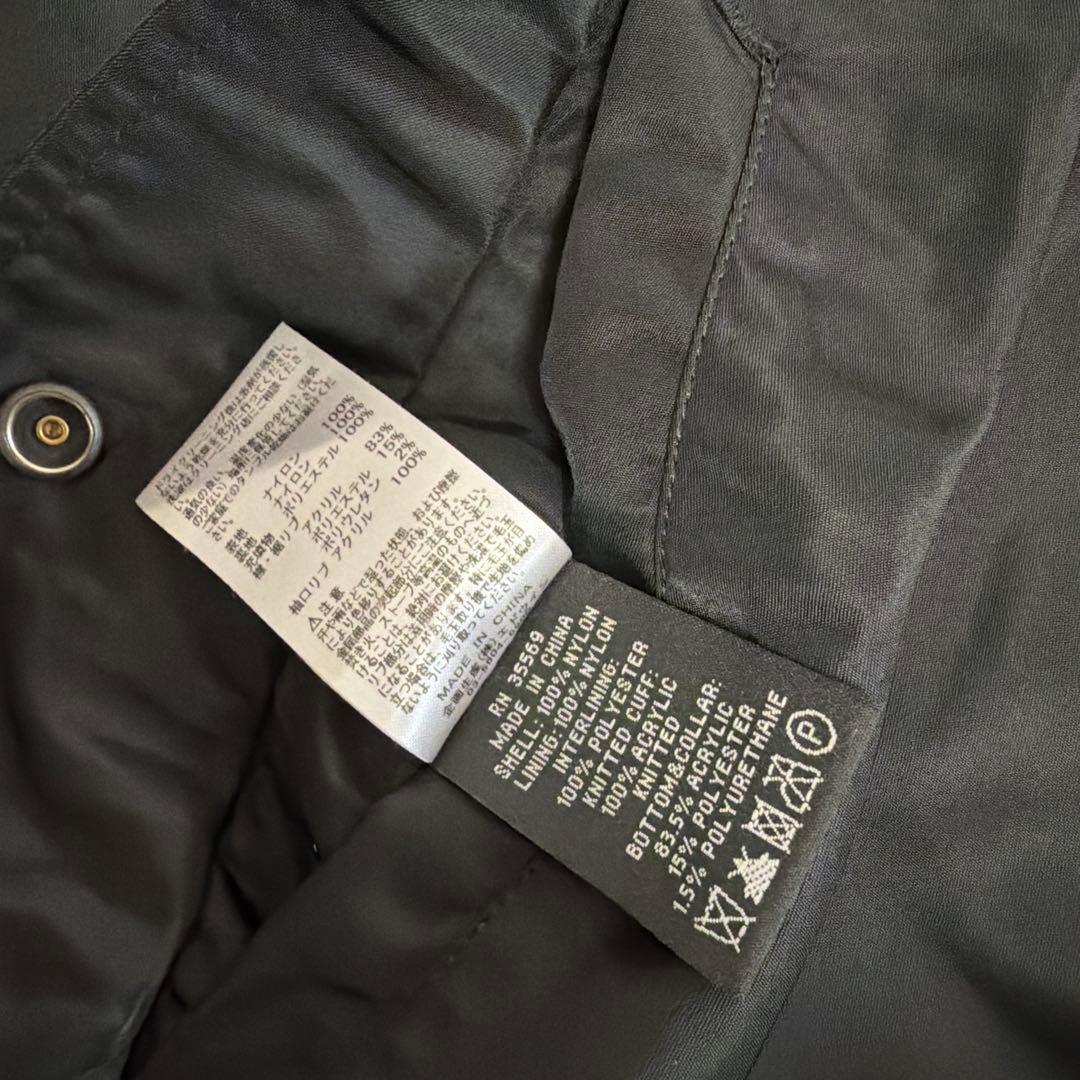 【美品】ALPHA(アルファ) MA-1 フライトジャケット ブラック　S