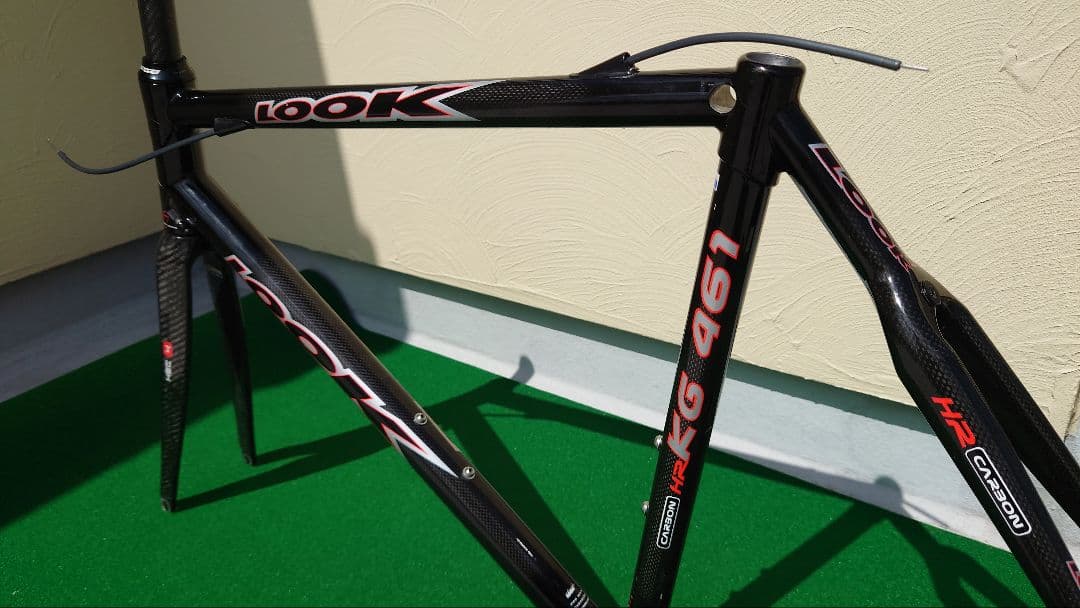 LOOK KG461ルック ロードバイク フレーム フォーク 53 Mサイズ - メルカリ