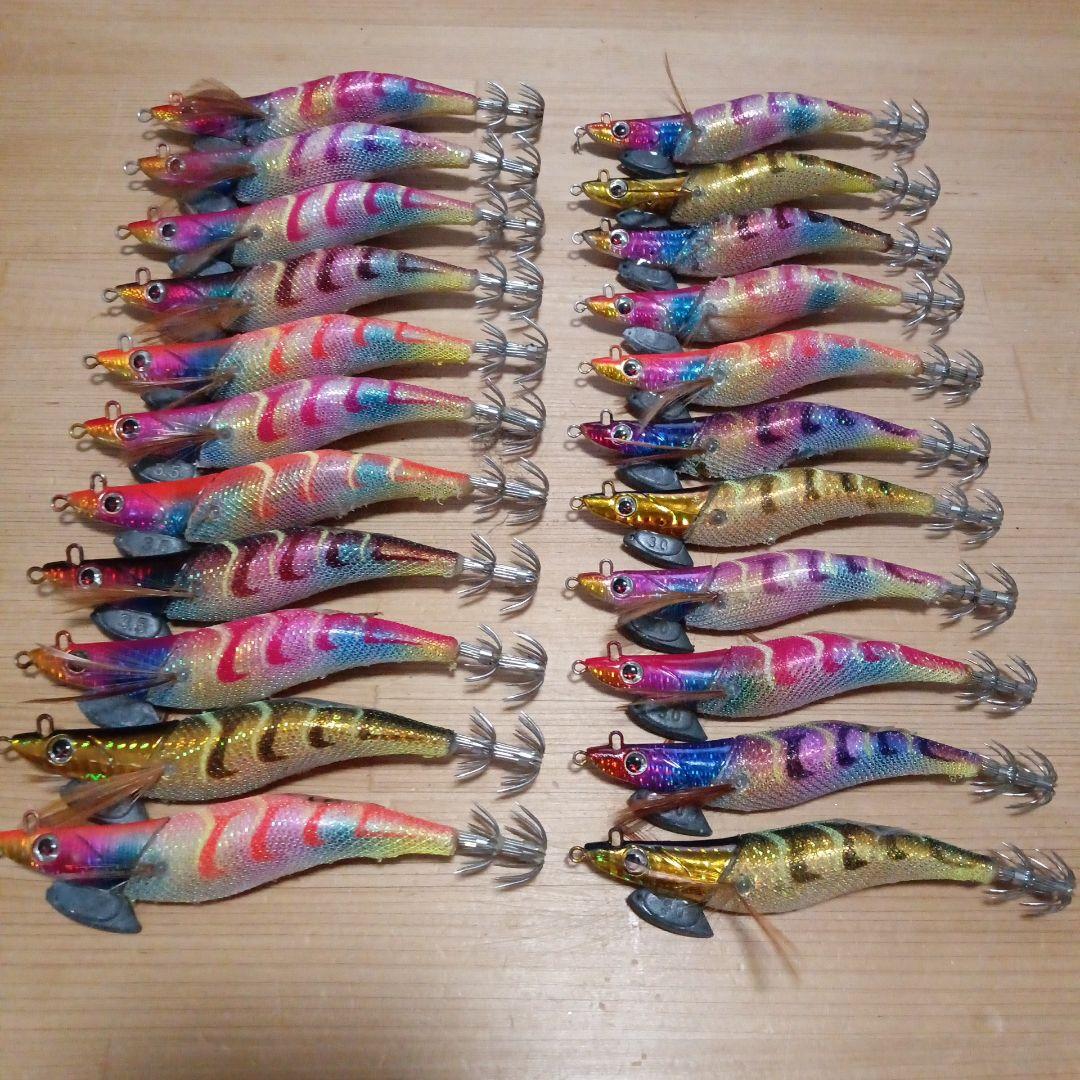 残り1組早い者勝ち 人気ブランド アオリイカ エギ 3.0 3.5号 22本