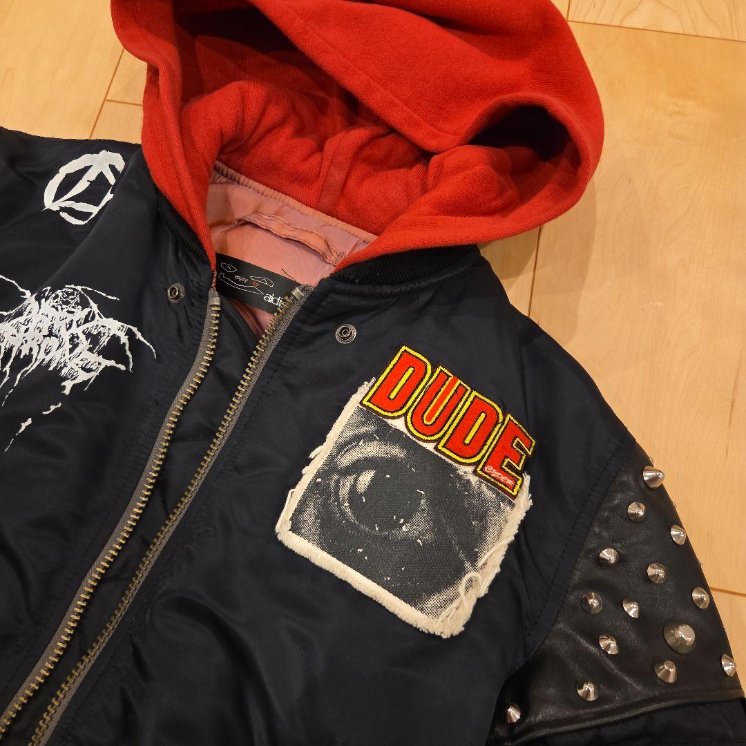 希少品 cyderhouse × aldies カスタムma-1ジャケット
