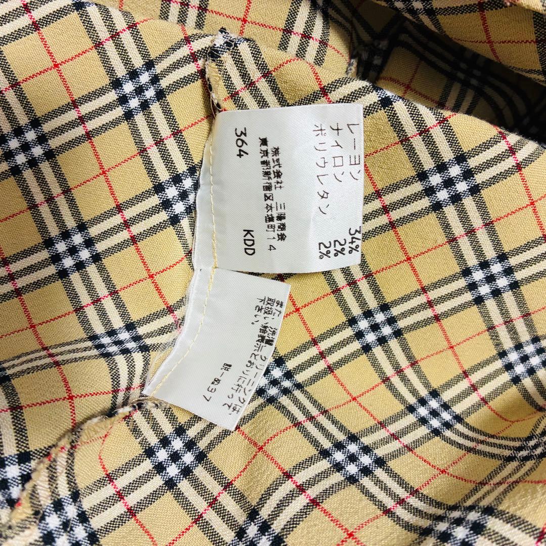 BURBERRY BLUE LABEL ノバチェック シャツワンピース 38 M