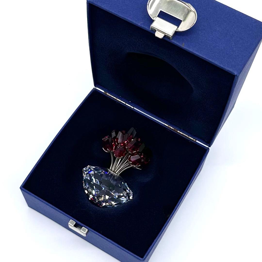美品✨SWAROVSKI 15本の薔薇 オーナメント カットクリスタル 限定品
