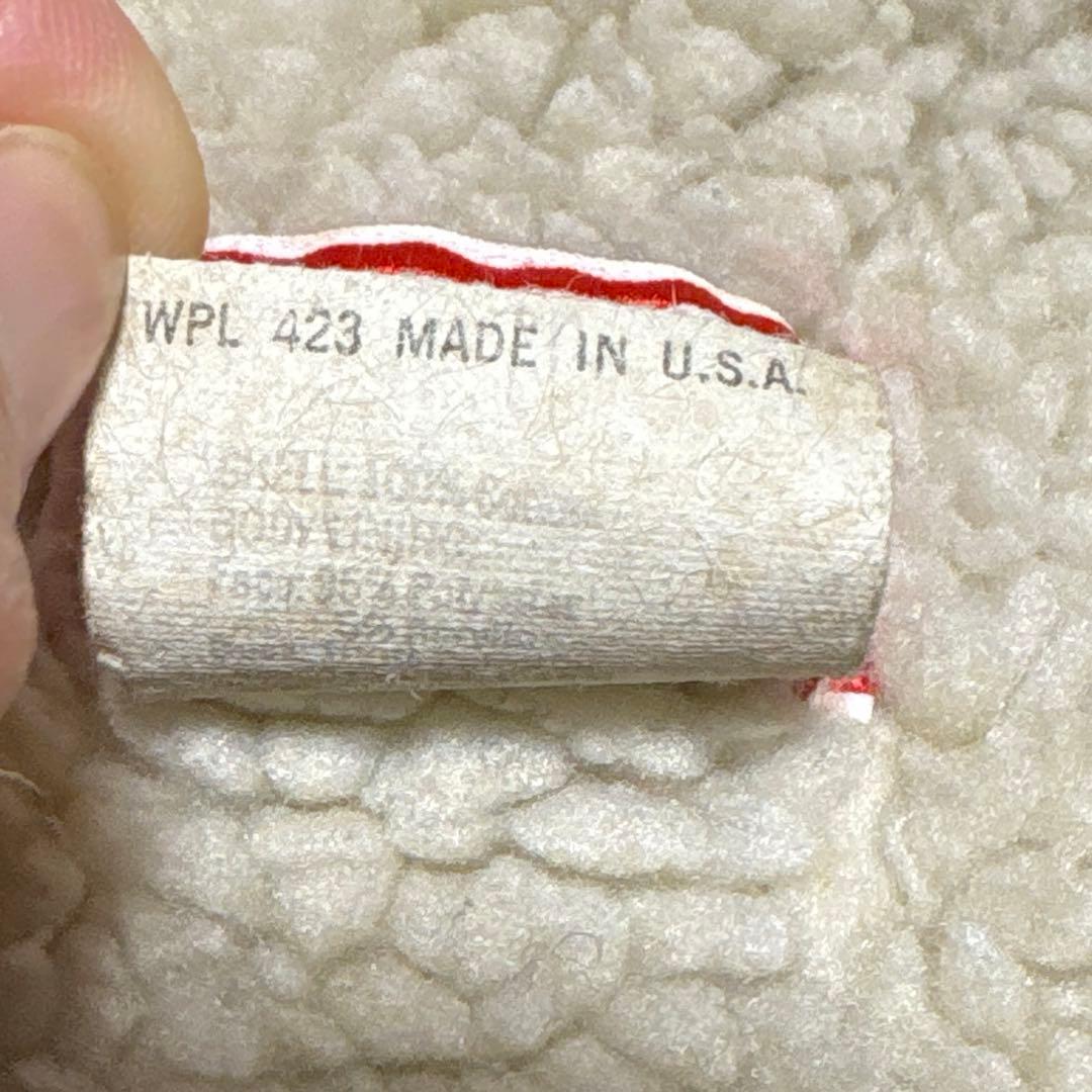 リーバイス　ボアデニムジャケット　80s アメリカ製 サイズ38