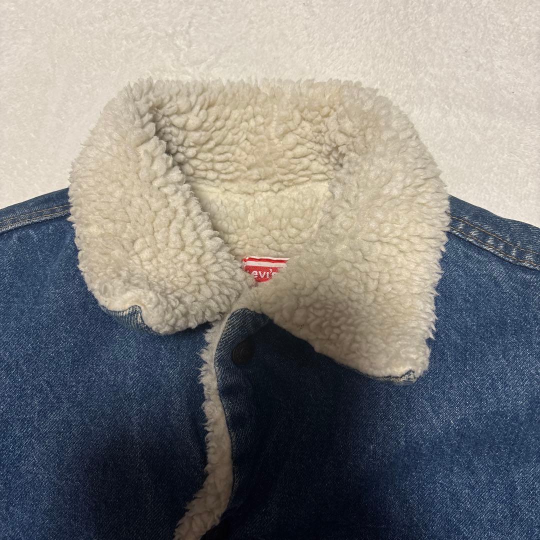リーバイス　ボアデニムジャケット　80s アメリカ製 サイズ38