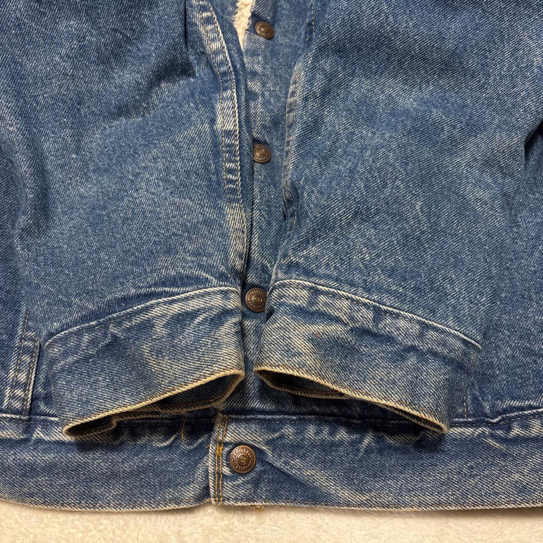 リーバイス　ボアデニムジャケット　80s アメリカ製 サイズ38