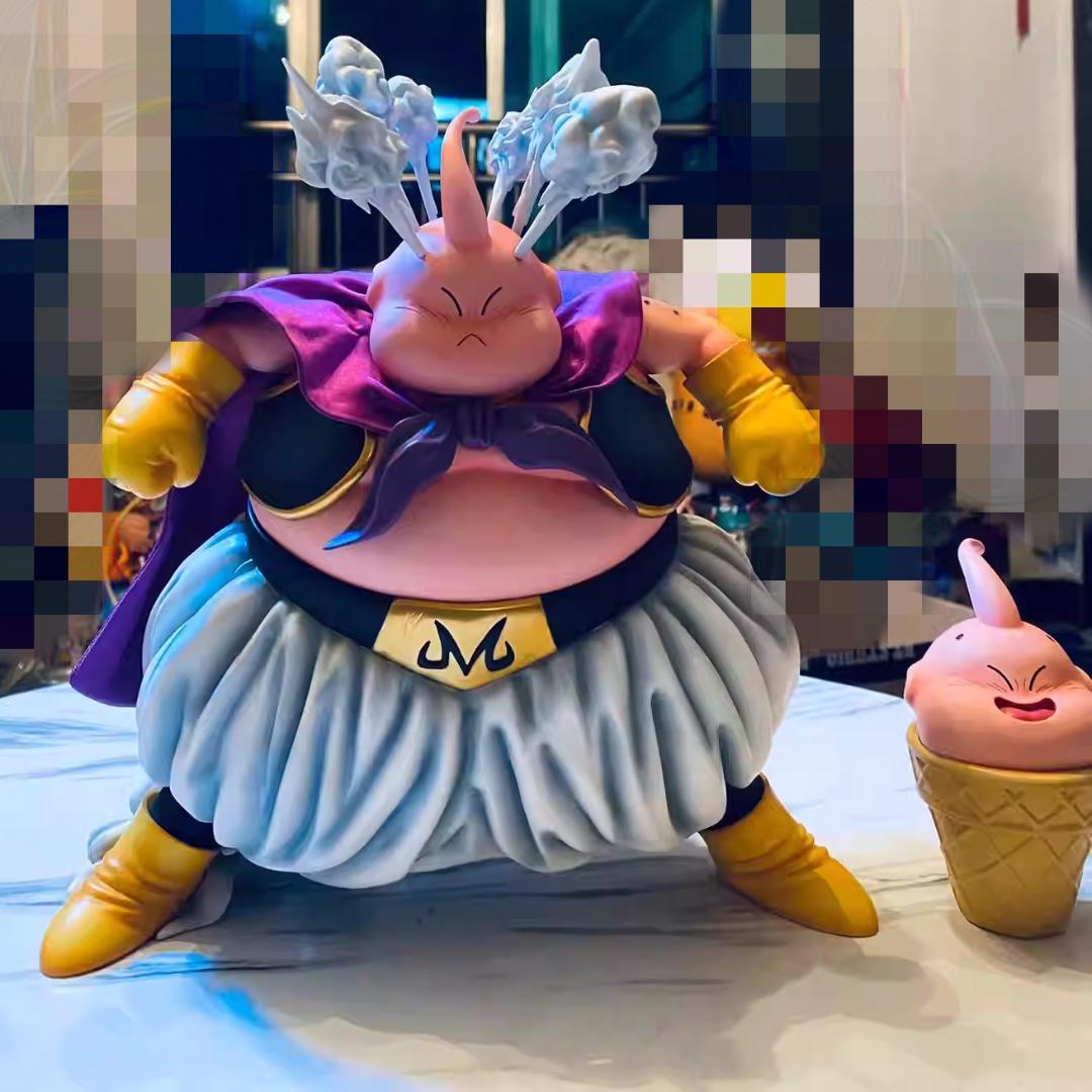 ドラゴンボール 魔人ブウ 無邪気善 ガレージキット フィギュア 塗装