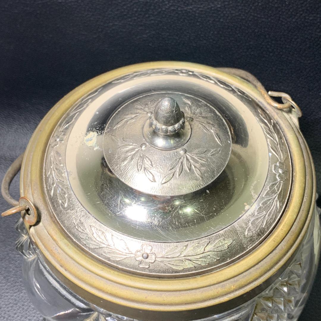 オールドバカラ セルポンティーヌ クッキージャー アイスペール 1890