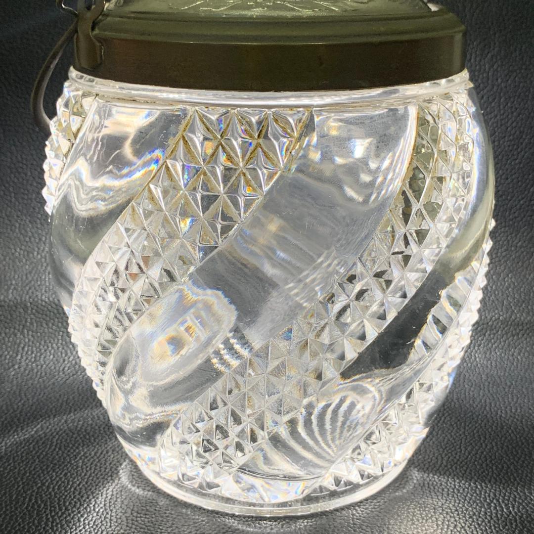 オールドバカラ セルポンティーヌ クッキージャー アイスペール 1890