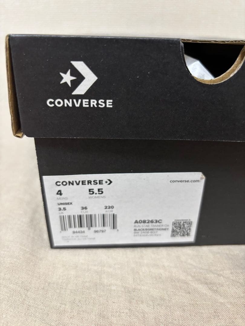 日本未入荷⭐︎コンバース⭐︎22cm⭐︎ランスタートレーナー⭐︎韓国