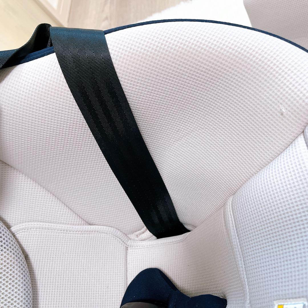 [美品]Combi クルームヴスマートLight ネイビー　isofix