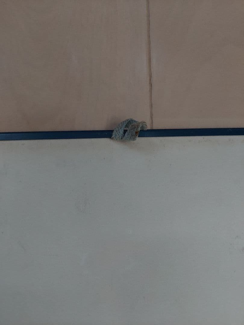 ☆戦前ポスター『マニラ障子紙 美人 レトロ広告』当時物/サイズ約90.5×61㎝