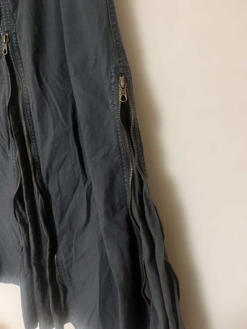 00's G.O.A サイドフルジップ スカート／Y2K・フェアリーグランジ